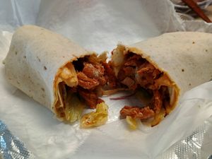 Buffalo ChiXen Wrap at Vida Verde in Johnstown