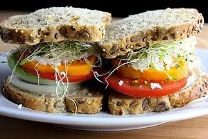 Cheddar Cheese Sandwich at Vegan Tribe Cafe in Cavite