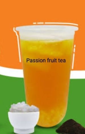 Passion Fruit Tea Drink at Vegan Tribe Cafe in Cavite