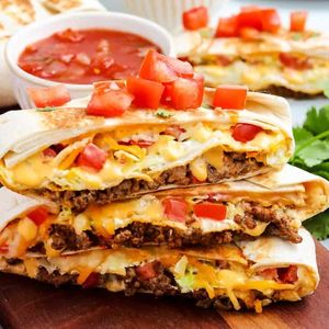 Copycat Crunchwrap Supreme at Vegan Tribe Cafe in Cavite