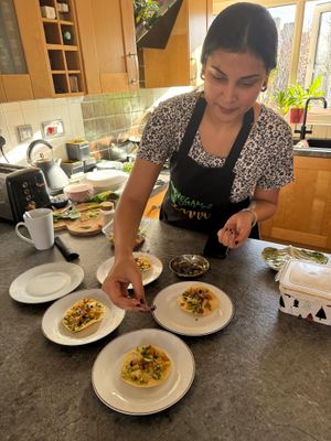  at Lettuce Sustain Supper Club in South East London