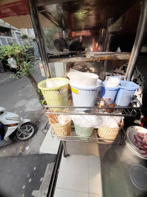 Outside #Veganuary at Quán chay 1A in Ho Chi Minh City