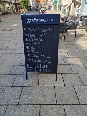 Menu at Çiğköftem Café Bregenz  in Bregenz