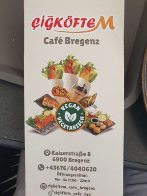  at Çiğköftem Café Bregenz  in Bregenz
