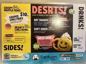 Menu part 2  at Jerrell's Betr Brgr   in Jersey City