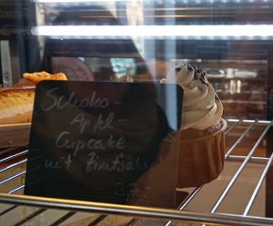 Vegan chocolate cupcake at Karl Mag‘s Süß  in Chemnitz