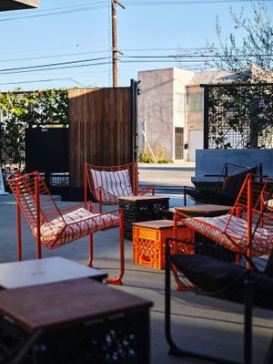 mu.sō coffee terrace  at mu.sō coffee  in Los Angeles