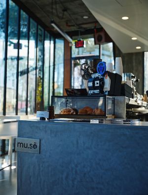 mu.sō coffee shop interior  at mu.sō coffee  in Los Angeles