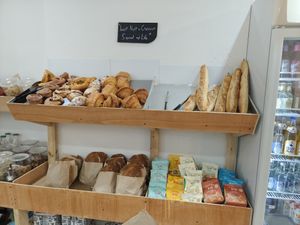 Beautiful bakery at Chaya Canteen in Bristol