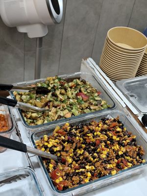 Beautiful Salads at Chaya Canteen in Bristol