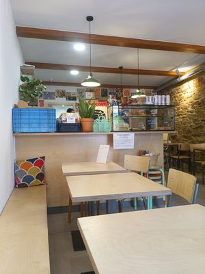 Inside at Black Cat Santiago in Santiago De Compostela