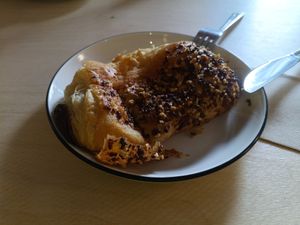 Chocolate neopolitan at Black Cat Santiago in Santiago De Compostela