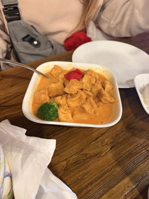Panang curry  at TipThai Thai Cuisine in Washington