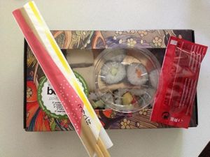 Bento5 at Binimoto Sushi in Zagreb