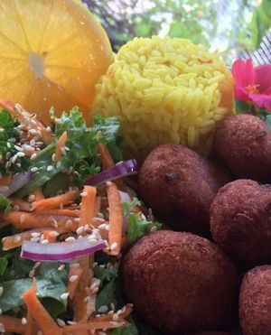 Quinoa Nuggets #Veganuary at vegantamarindo in Tamarindo