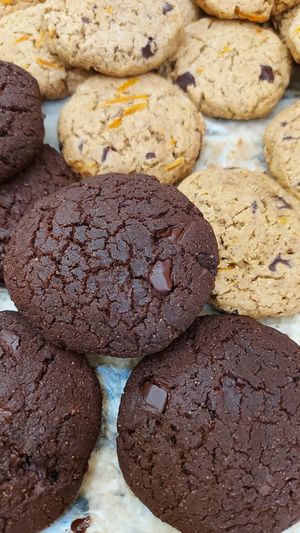 Cacao or Orange Gluten Free Cookies at vegantamarindo in Tamarindo
