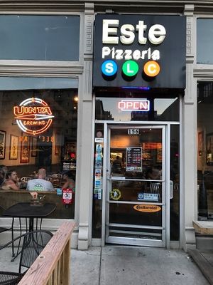 Este Pizza - downtown SLC at Este Pizza - downtown SLC in Salt Lake City
