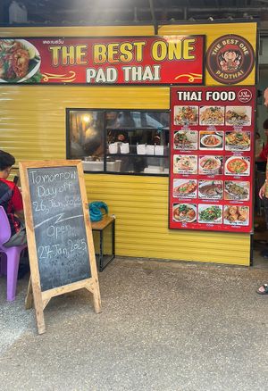 Front of the restaurant / kitchen   at The Best One PadThai in Ao Nang
