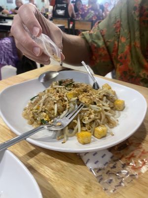 Tofu pad thai   at The Best One PadThai in Ao Nang