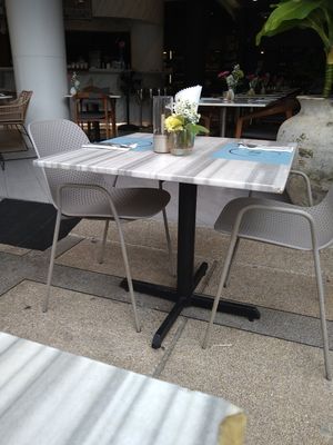 Restaurant have also inside seating areas at CRU Kitchen & Bar in Ao Nang