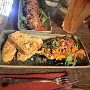 Aubergine rôtie 🍆 at La Sauterelle in Toulouse
