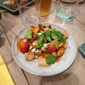 Tofu at La Sauterelle in Toulouse
