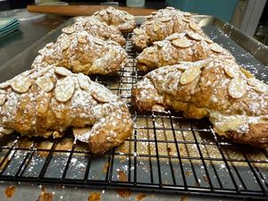 Almond Croissants at HoochMKE in Milwaukee