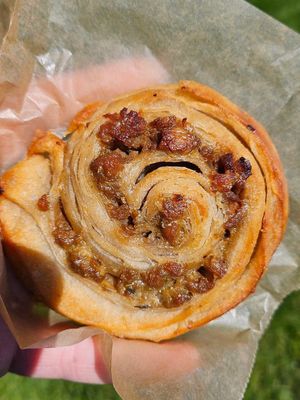 Sauxsage n Gravy Swirl at HoochMKE in Milwaukee