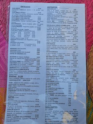 Veggie Options at DeAca Restaurante in Mexico City