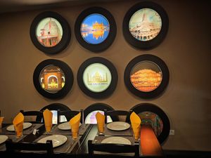 Decor. at The Taj Cuisine in Porto