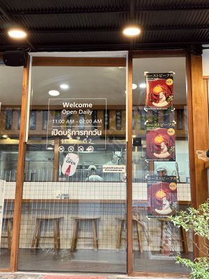   at 86 Eighty Six Ramen in Chiang Mai