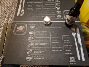 The menu! (Also available online with more dishes) at Los Locos Mexican Street Food in Vienna