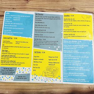 Drinks menu  at The Dice Box Stockport in Stockport