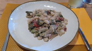 Gnocchis à la sauce d'automne at La Veg'It  in Seyssins