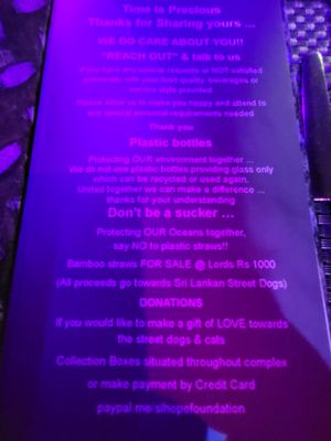 Ethical at Lords Restaurant Complex in Negombo