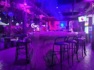 Stage at Lords Restaurant Complex in Negombo