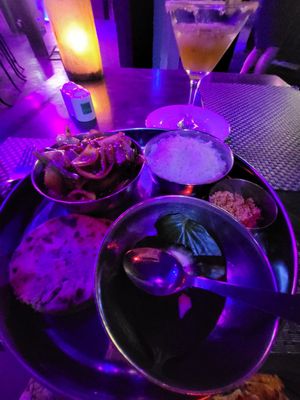 Sri Lankan devil at Lords Restaurant Complex in Negombo