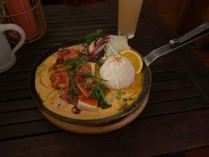 Mit Tofu vegan   at Zum Alten Hecht in Isny Im Allgaeu