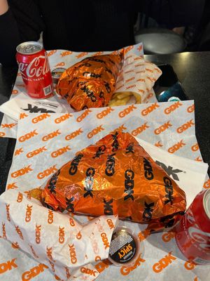  at German Doner Kebab (GDK) - Trafalgar Square in London