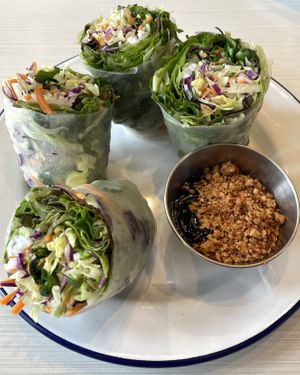 Garden Rolls 💚  at Mandalay Kitchen in St Paul
