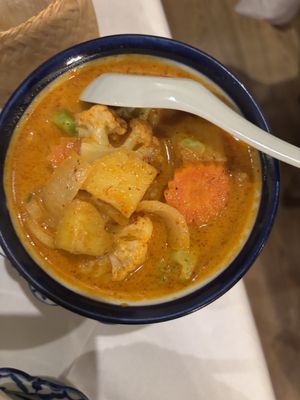 Massaman Curry  at Auntie's Thai Restaurant in St Neots