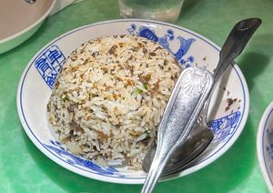 Fried rice (w/o egg) at Café China - 傾國傾城 in New York City