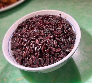Purple rice at Café China - 傾國傾城 in New York City