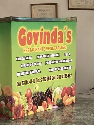   at Govinda's in Barranquilla