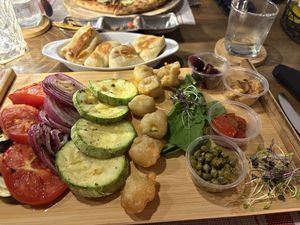 Vegetarian Grilled Antipasto   at Shana By The Beach in Quepos