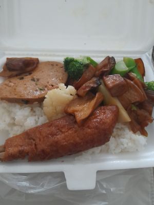 My take away vegan food #Veganuary at Cả Tâm in Ho Chi Minh City