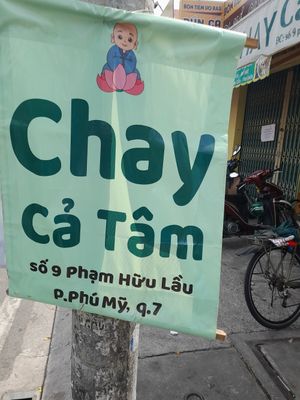 Sign #Veganuary at Cả Tâm in Ho Chi Minh City