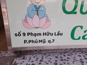 Sign #Veganuary at Cả Tâm in Ho Chi Minh City
