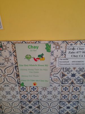Menu #Veganuary at Cả Tâm in Ho Chi Minh City