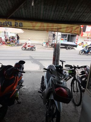 Outside #Veganuary at Quán Chay in Ho Chi Minh City